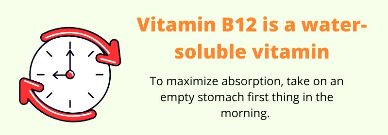 what time of day should i take b12